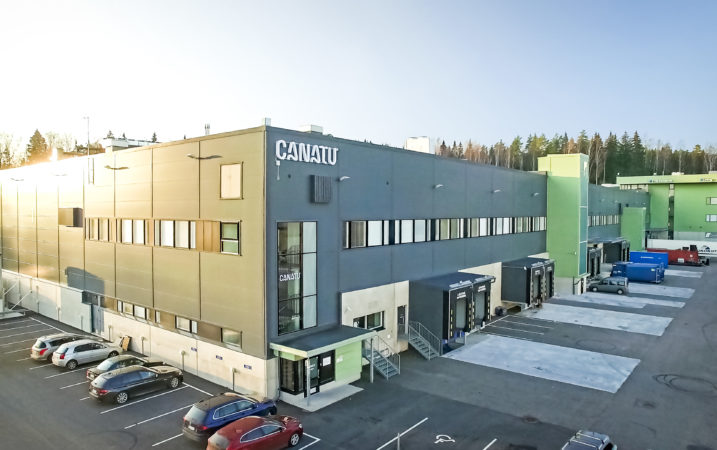 carbon nanotube manufacturing at Canatu factory