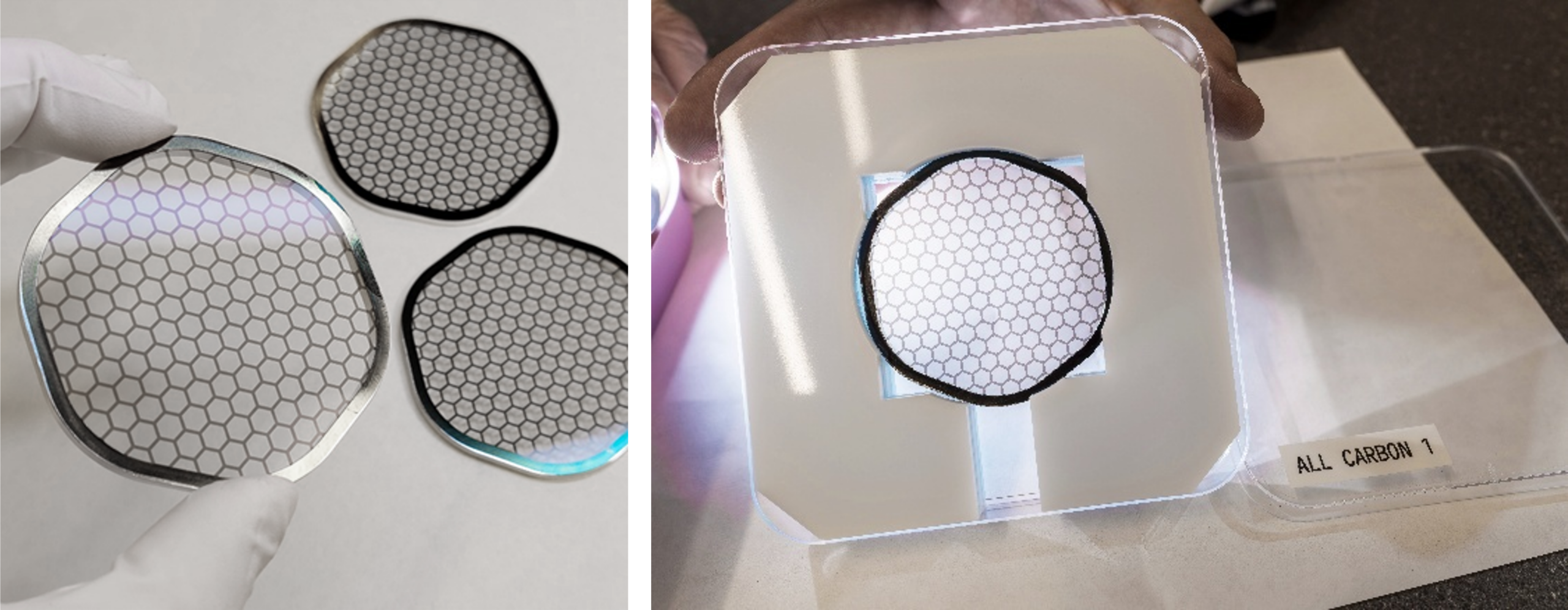 CNT debris filter for EUV mask inspection